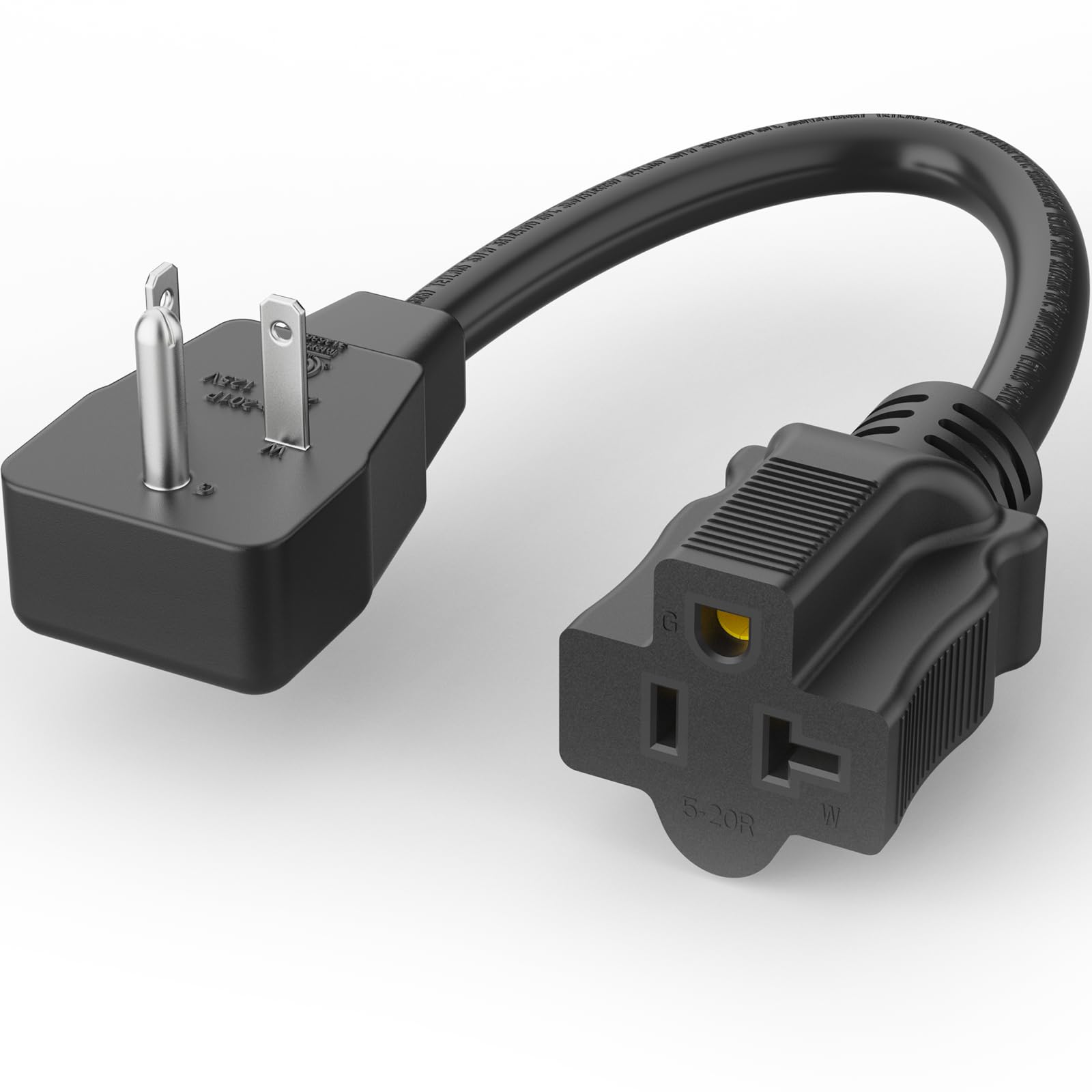 Amazon.com: PLUGTUL 20Amp Extension Cord 1 FT | NEMA 5-20P to NEMA